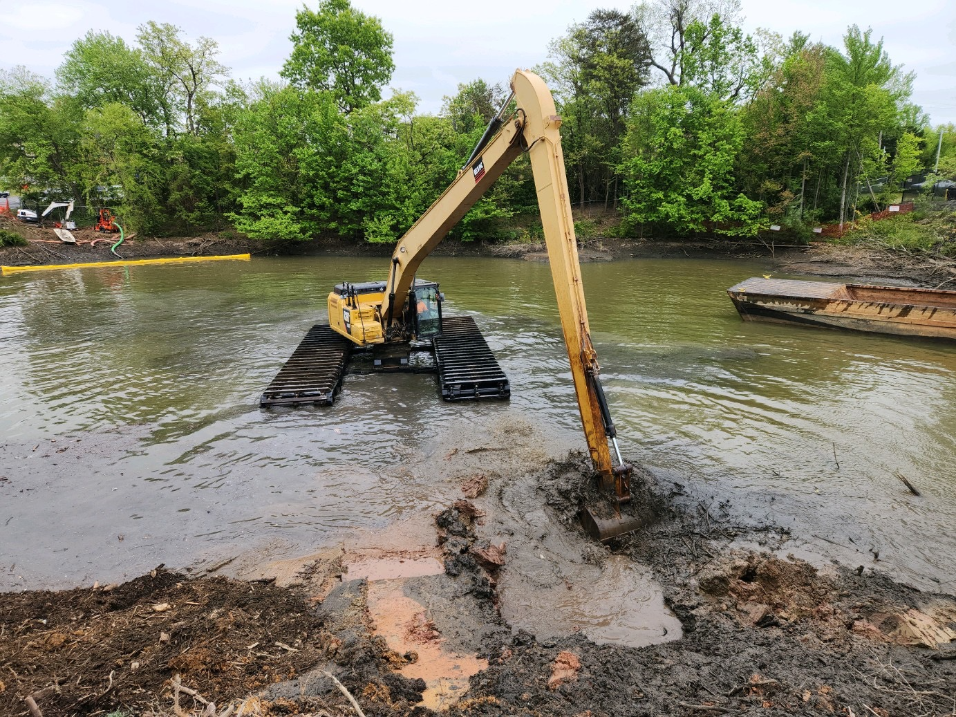 Lake dredging project