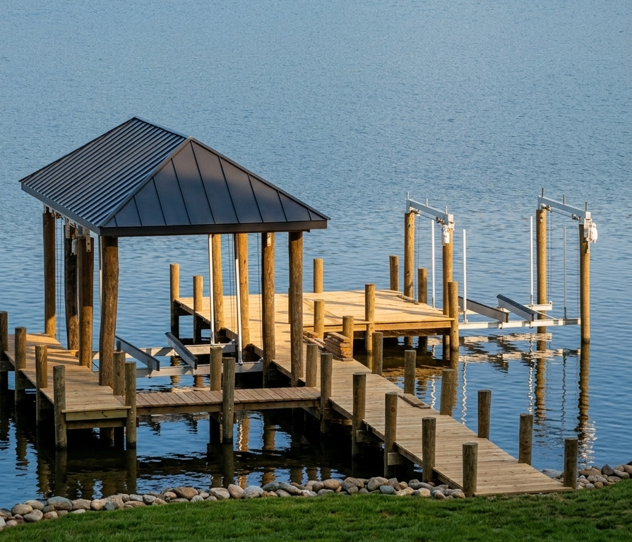 Marina and dock construction