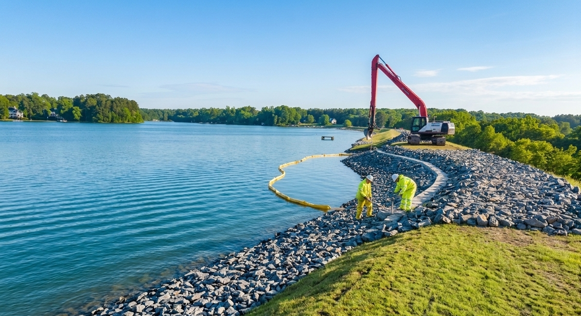 Shoreline stabilization and erosion control