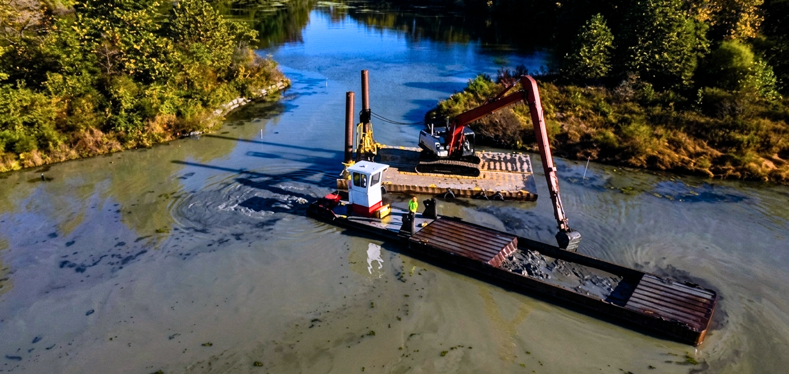 Mechanical and Hydraulic Dredging operations
